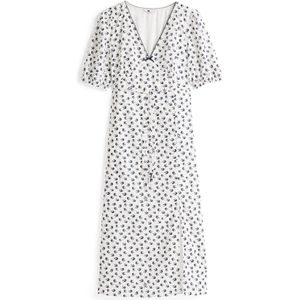 Tommy Jeans Jurk  navy / wit