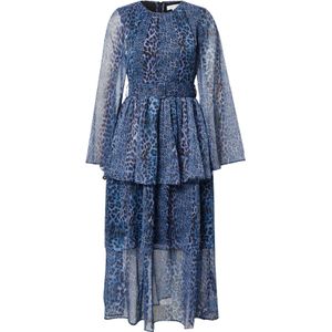 Warehouse Jurk  blauw / navy / zwart