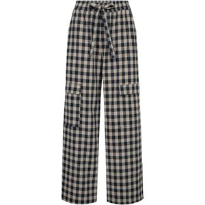 NÜMPH Broek 'NUCHIKKA'  crème / saffier