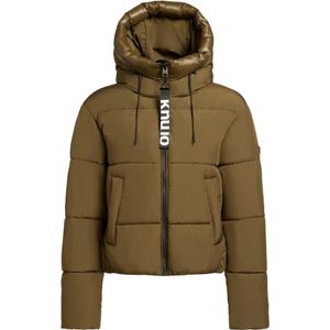 khujo - ELIDA - Gewatteerde Jas - Kaki - Warm Gevoerd