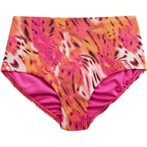 Next Bikinibroek  oranje / pink / zwart / wit