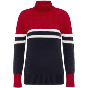 Jacey Quinn Trui  rood / zwart / wit