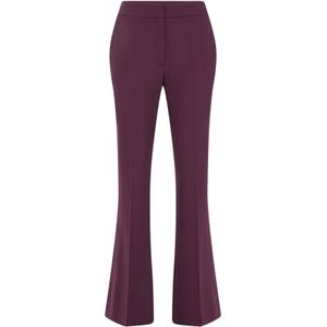 WE Fashion Broek  aubergine