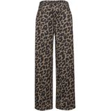 Street One Dames Wide Legs leo broek in Bruin, in size: 32