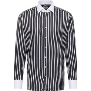 Eterna - Overhemd - Zwart - MODERN FIT - NON IRON - Lange Mouwen