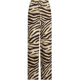 Lauren Ralph Lauren - Broek - Chamois/Zwart - Harembroek - Dierenprint
