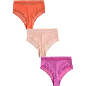 Next Slip  lila / oranje / pastelroze