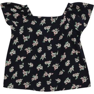 GAP Blouse 'GAUZE'  nachtblauw / lichtgroen / oudroze / wit