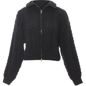 Sookie Gebreid vest  zwart