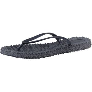 ILSE JACOBSEN Teenslipper 'Cheerful 01'  donkerblauw