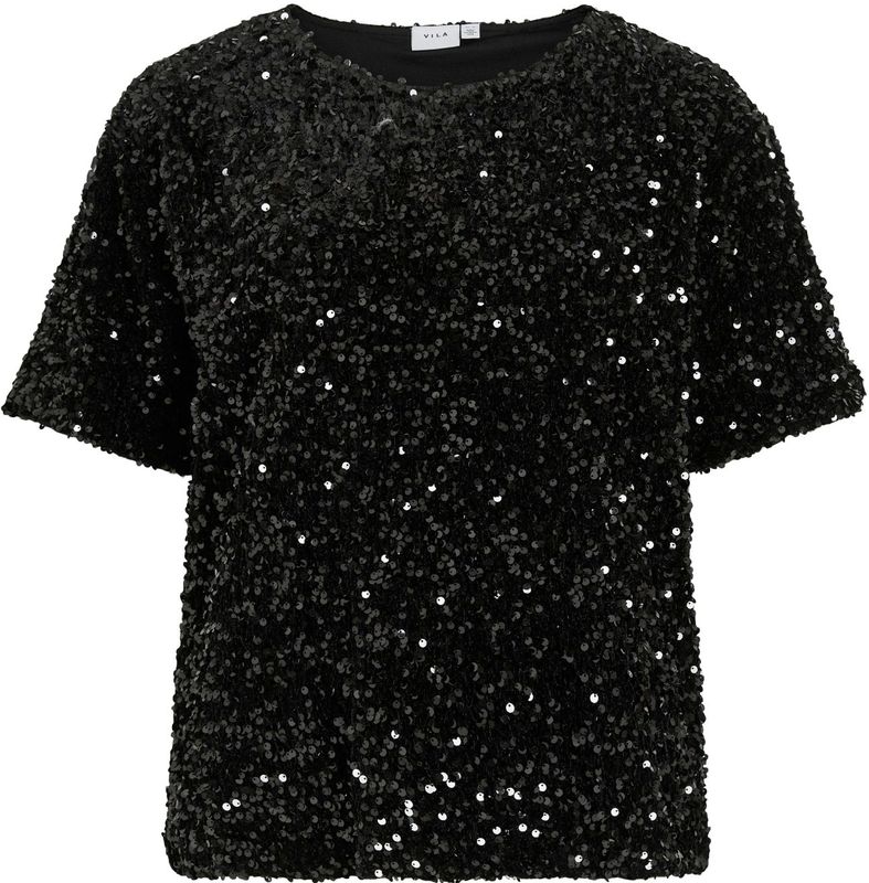 VILA - VIFAITH - Blouse - Zwart