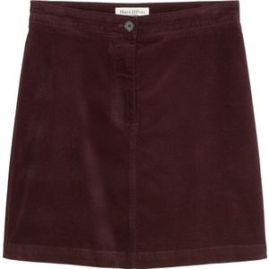 Marc O'Polo - Minirok - Donkerrood - Fluweel/Nicky Velours