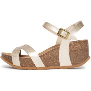 Bayton Sandalen met riem 'Venus'  nude / bruin