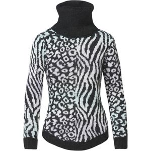 KOROSHI Trui  zwart / wit