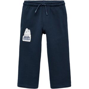 MANGO KIDS Broek 'SNCROWD'  navy / wit