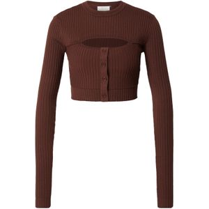 Kendall for ABOUT YOU Trui 'Mary'  donkerbruin