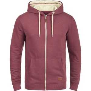 BLEND Sweatvest 'BHHulker'  crème / rood