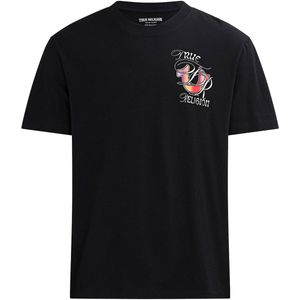 True Religion Shirt  rosa / rood / zwart