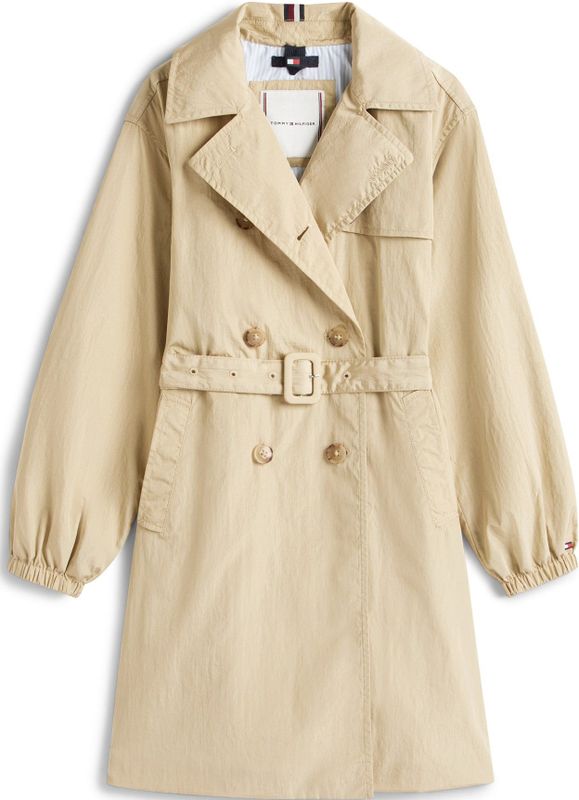 Trenchcoat - Silt - Met Kraag - Lange Mouwen - Steekzakken - Knopen Sluiting