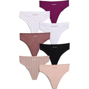 Devoted by Zizzi String 'LWEEK'  gemengde kleuren