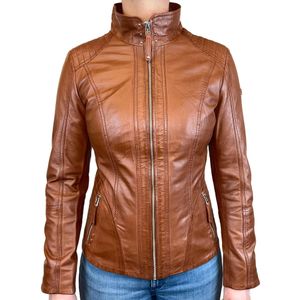 CABRINI Tussenjas 'Isabella'  cognac