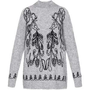 usha FESTIVAL Oversized trui  grijs / zwart