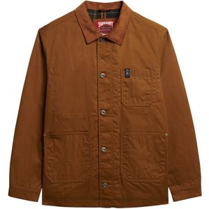 Superdry - Merchant Waxed Worker - Jas - Relaxte Pasvorm