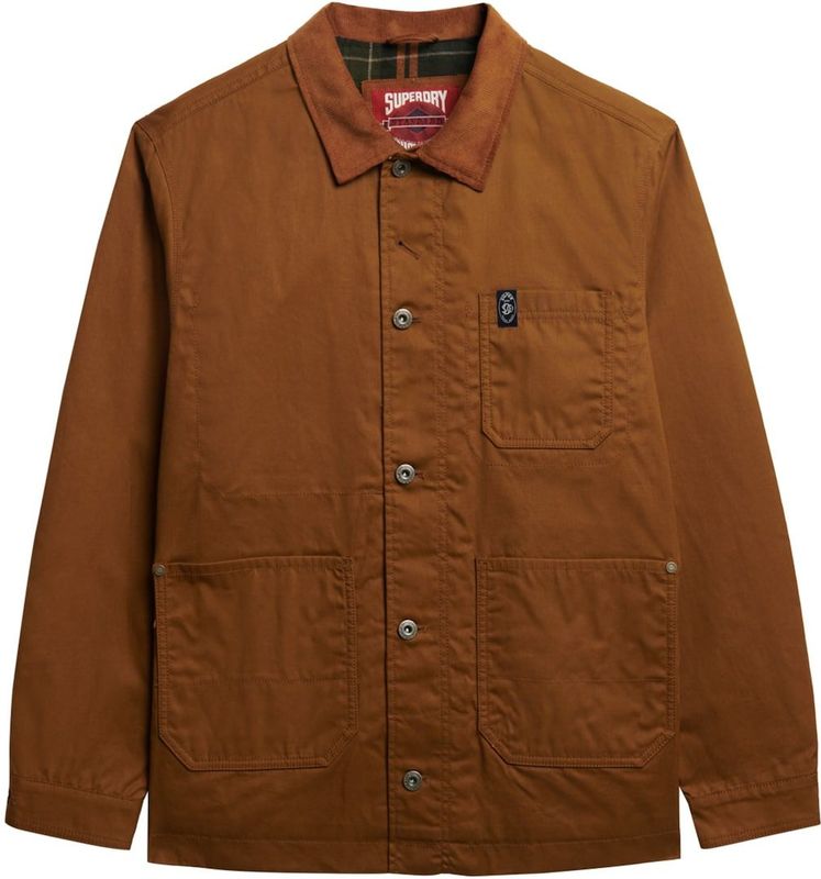 Superdry - Merchant Waxed Worker - Jas - Relaxte Pasvorm