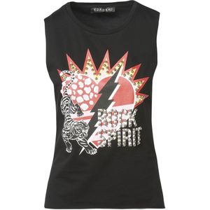 KOROSHI Shirt  rood / zwart / wit