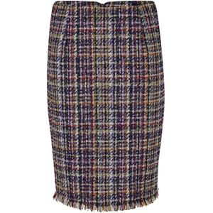 MADELEINE Rok  geel / groen / lila / zwart