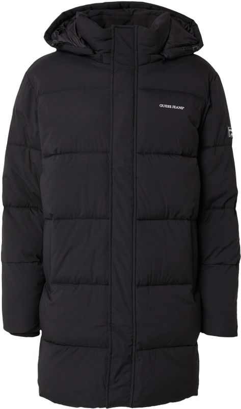 Guess - Puffer Jacket - Gevoerd - Half Lange Pasvorm