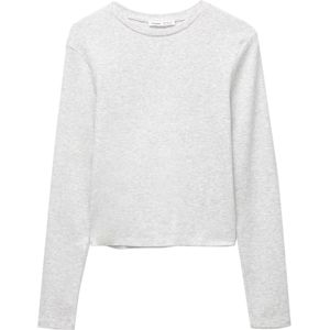 Pull&Bear Shirt  grijs gemêleerd
