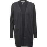 b.young Gebreid vest 'Bynonina'  donkergrijs