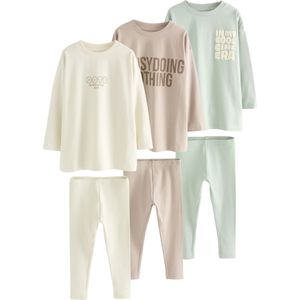 Next Nachtkledij  camel / mintgroen / wolwit