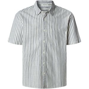 Pepe Jeans - Christopher - Overhemd - Marine/Wit - Regular Fit
