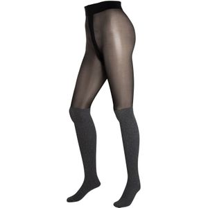 s.Oliver Panty's  grijs / zwart