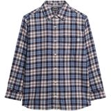 Superdry Blouse  blauw / donkerrood / wit