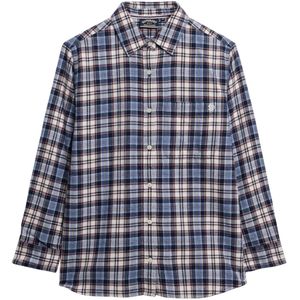 Superdry Blouse  blauw / donkerrood / wit