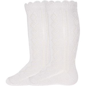 EWERS Sokken 'Traforato'  wit