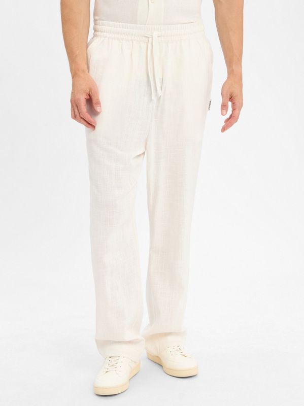 Pegador - Lavus - Stoffen Herenbroek - Wide Leg - Elastische Band