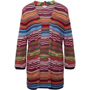 Goldner - Gebreid Vest - Gemengde Kleuren - Aztec Print