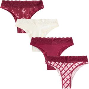 Next Slip  bessen / wit