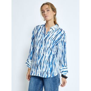 Peppercorn Blouse 'Gigi'  blauw / navy / wit