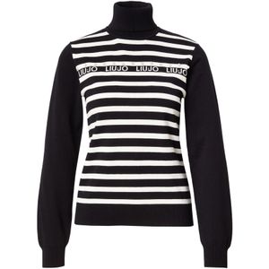 Liu Jo - Trui - Zwart/Wit - Gestreept - Lange Mouw