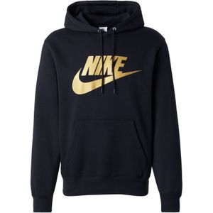Nike Sportswear Sweatshirt 'CLUB'  goudgeel / zwart