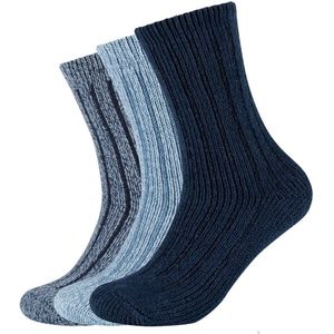 s.Oliver Sokken 'Hygge'  lichtblauw / donkerblauw