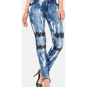 CIPO & BAXX Jeans  blauw denim / lichtblauw / zwart