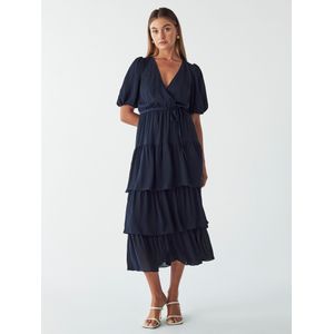 Willa Jurk 'TERI'  donkerblauw