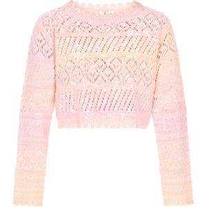 IZIA Trui  oranje / pink