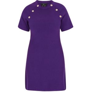 faina Jurk  donkerlila